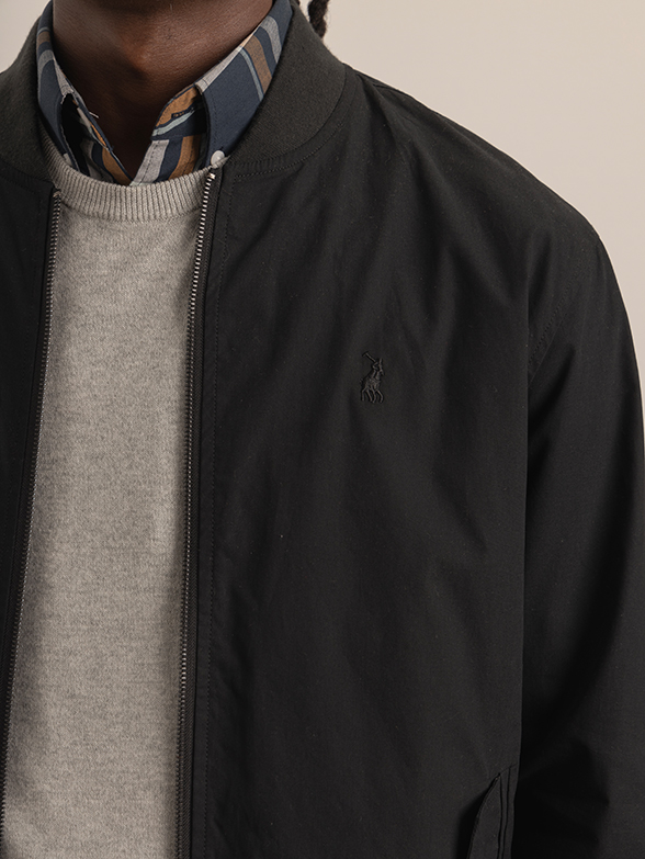 Men’s Ribbed Cotton Harrington Jacket