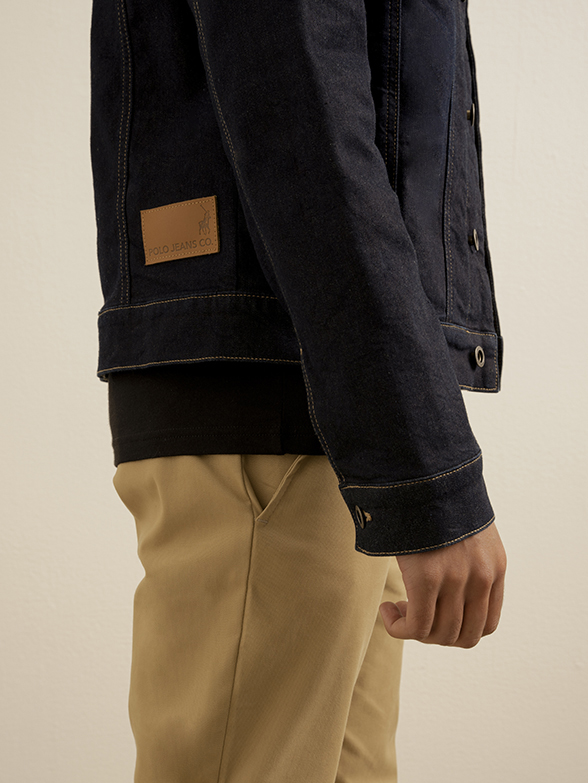 Men’s Dark Wash Denim Jacket