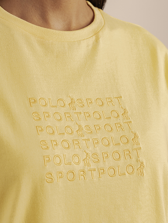 Womens Sport Embroidered T-Shirt