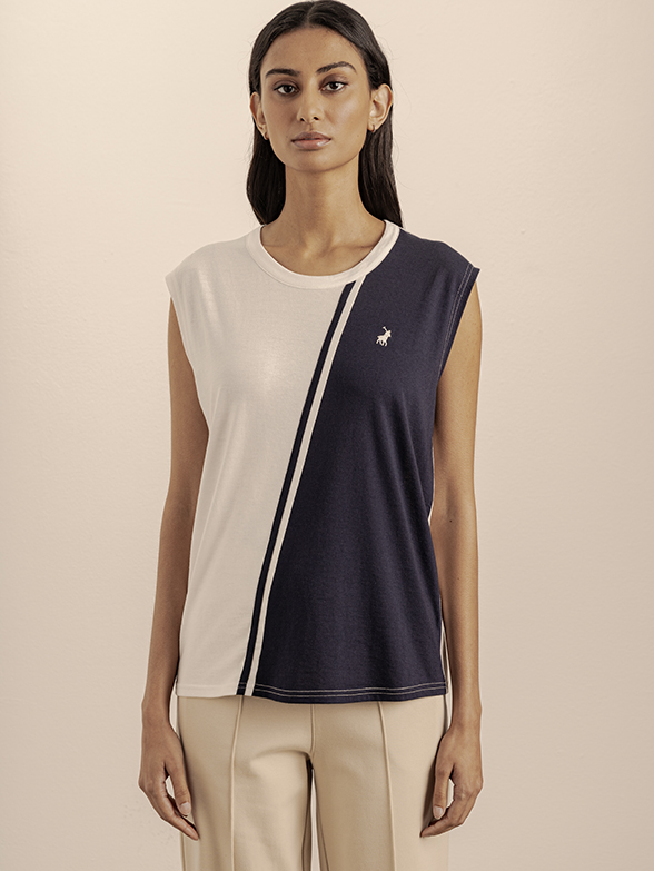 Polo Womens Polo Sport White Sleeveless TShirt Polo SA