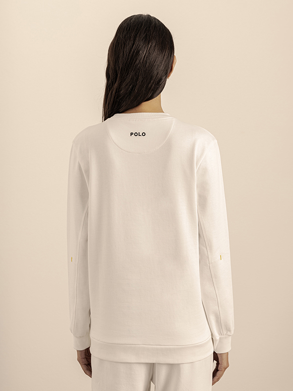 Womens Sport Sweater - Back View