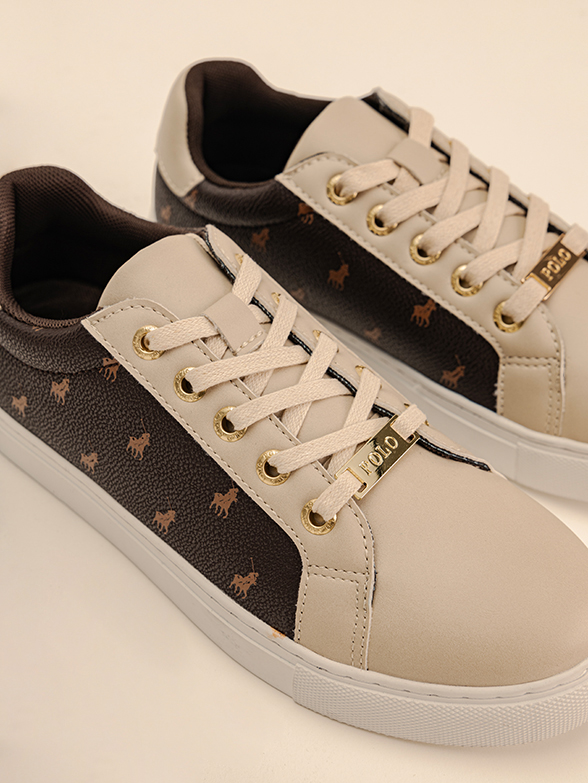 PRINTED MONOGRAM SNEAKER