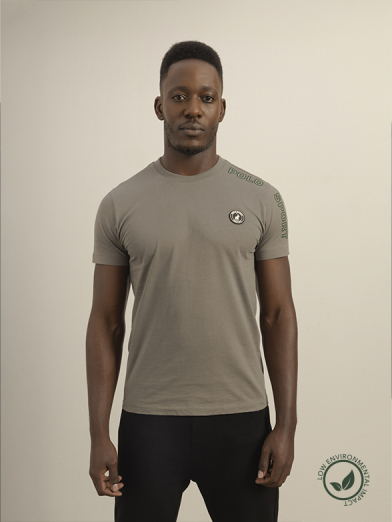 Men’s Sport Short Sleeve Shoulder Printed T-Shirt