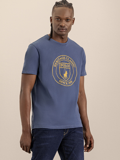 Mens Heritage Classic Printed T-Shirt - Front View