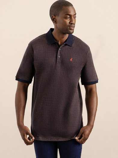 Mens Multi Textured Golfer - Front View