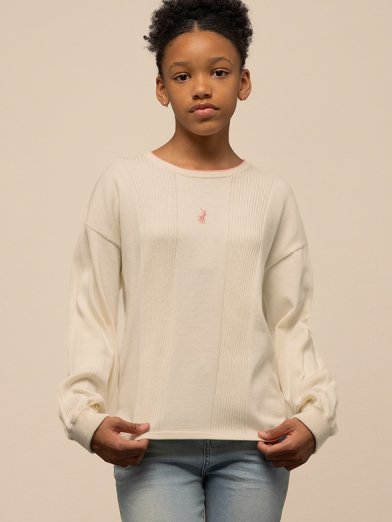 GIRLS KNITTED PULLOVER