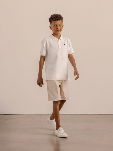 Boys Andrew Belted Chino Short