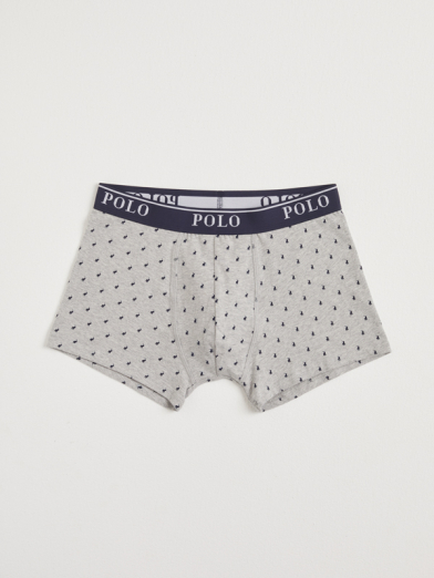 Mens all over print knit boxer 