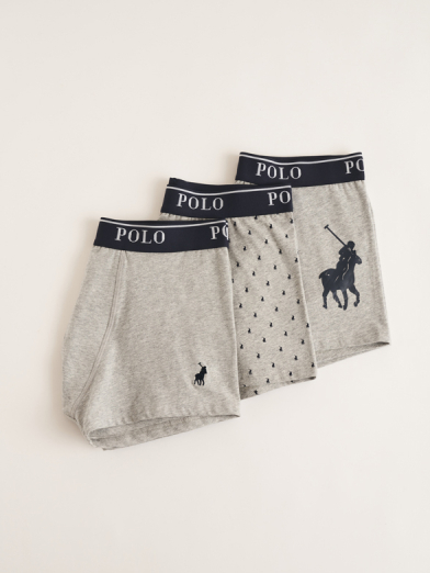 Knit boxer 3 pack
