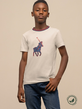 Polo Boys Printed Short Sleeve T-Shirt 