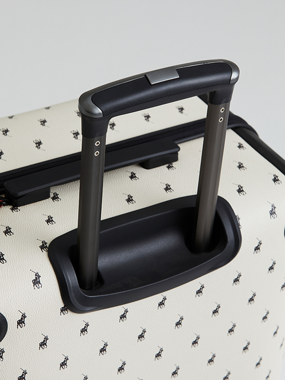 Polo Classic Beige Large Trolley Luggage Polo SA