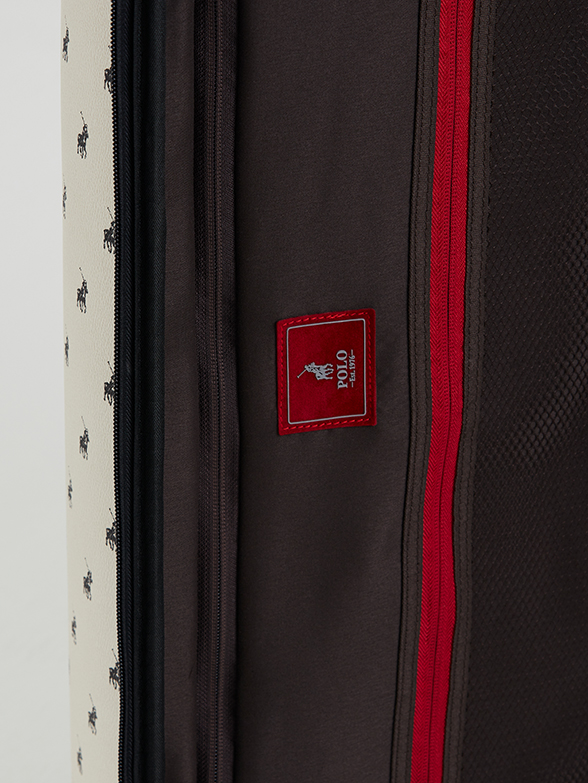 Polo Classic Beige Large Trolley Luggage Polo SA