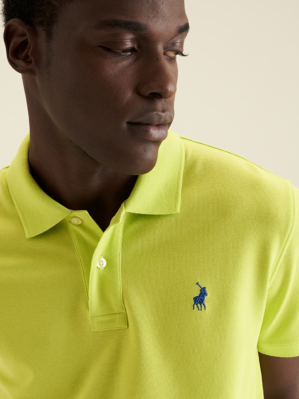 Polo Carter Lime Mens Golfer T-Shirt | Polo SA