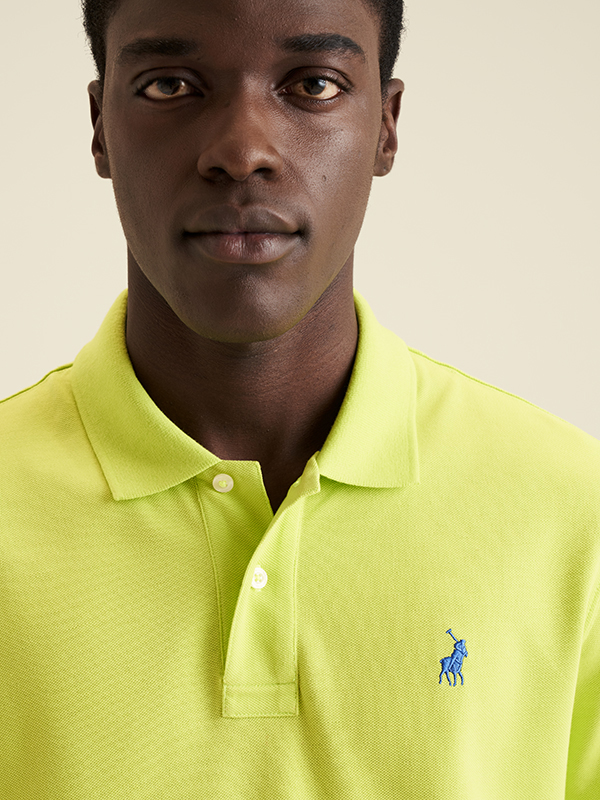 Polo Carter Lime Mens Golfer T-Shirt | Polo SA