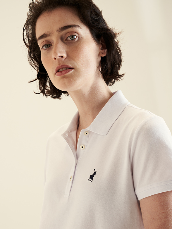 Polo Margot White Ladies Golfer T-Shirt | Polo SA